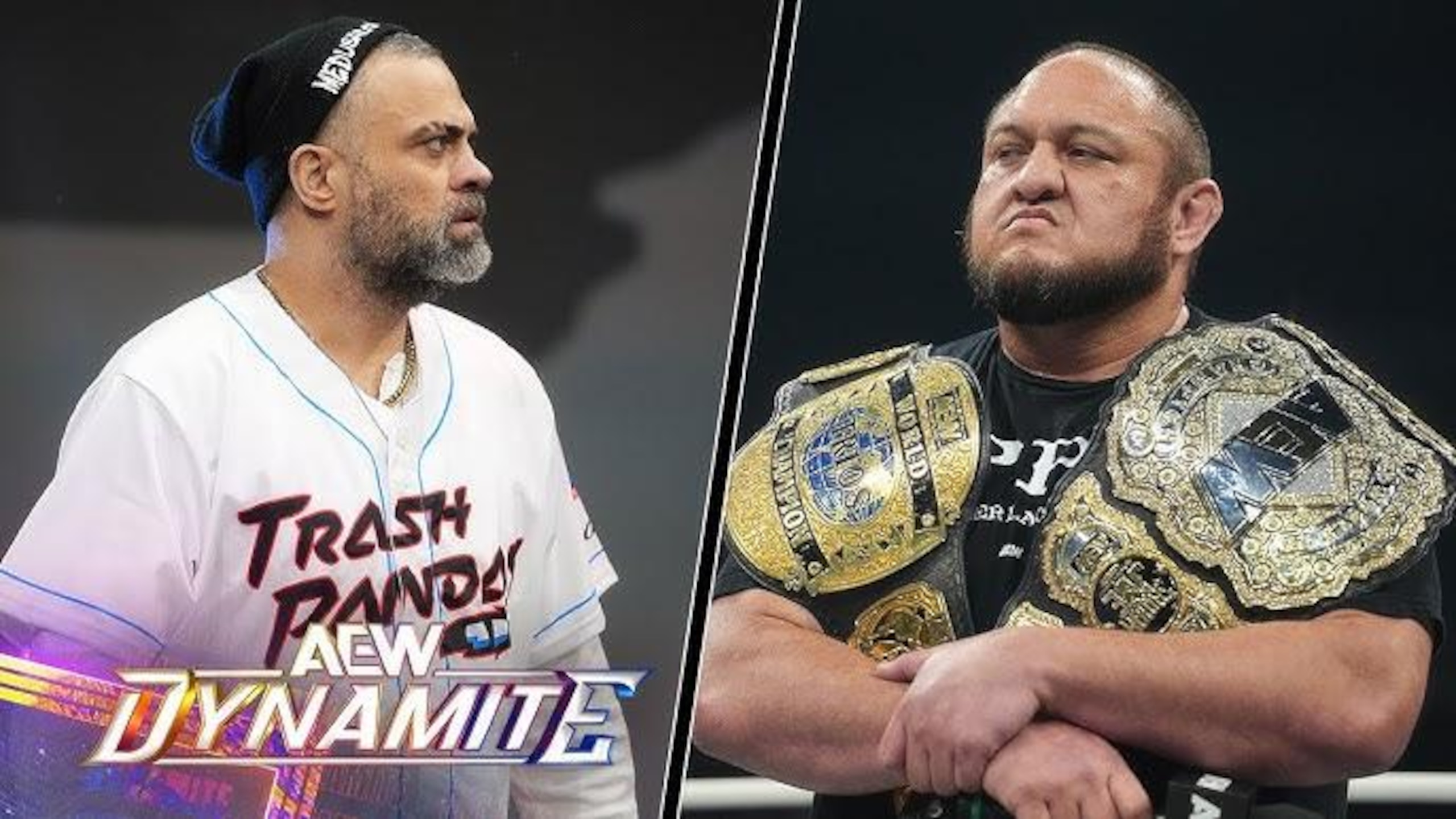 Samoa Joe and Eddie Kingston faced off on Dynamite. Samoa Joe and Eddie Kingston faced off on Dynamite.