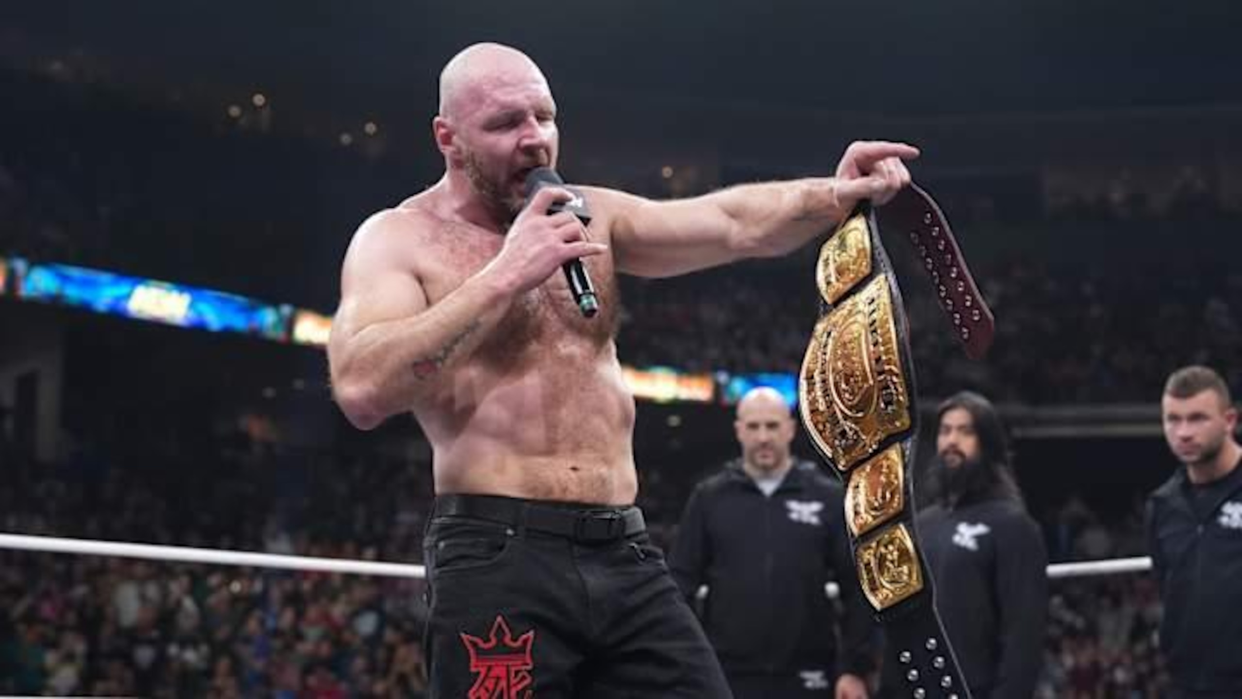 Jon Moxley as Continental Champion.