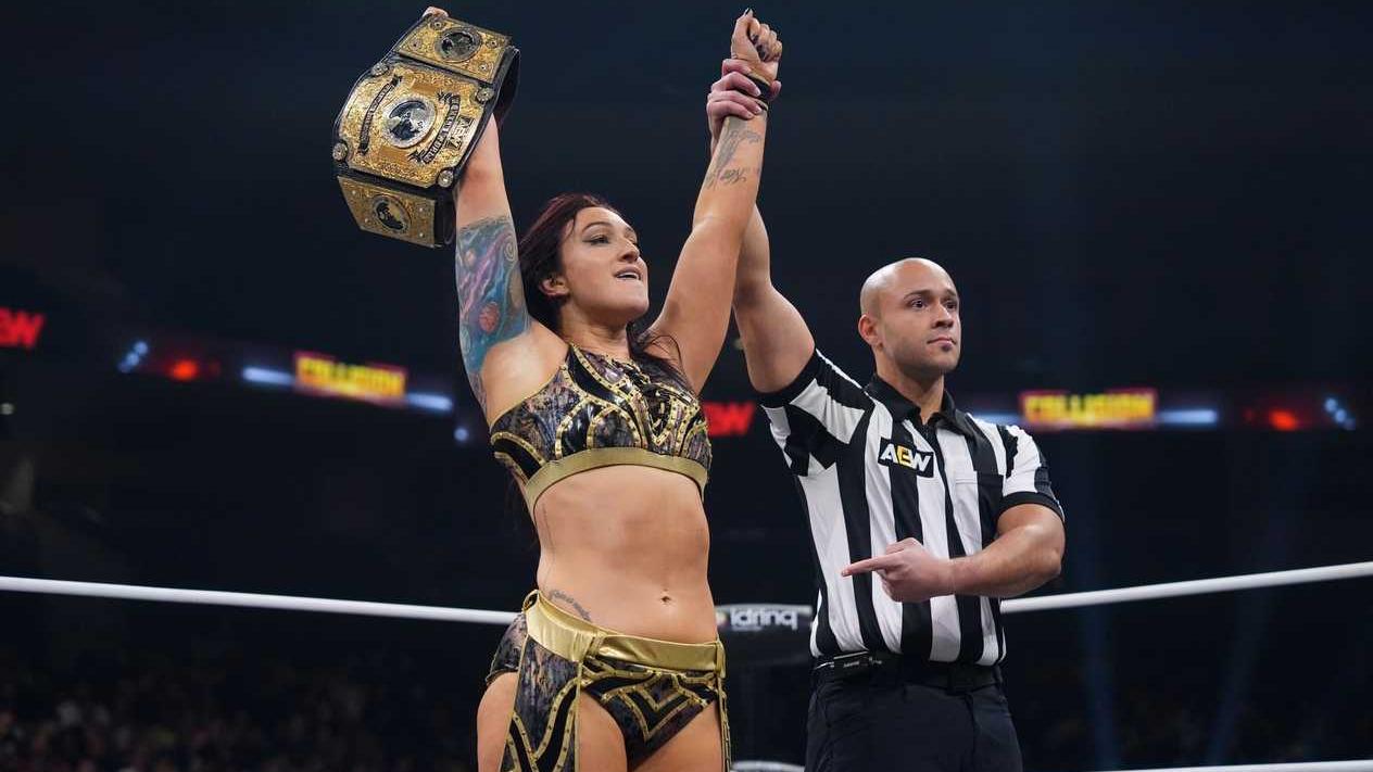 Kris Statlander as AEW Women's World Champion
