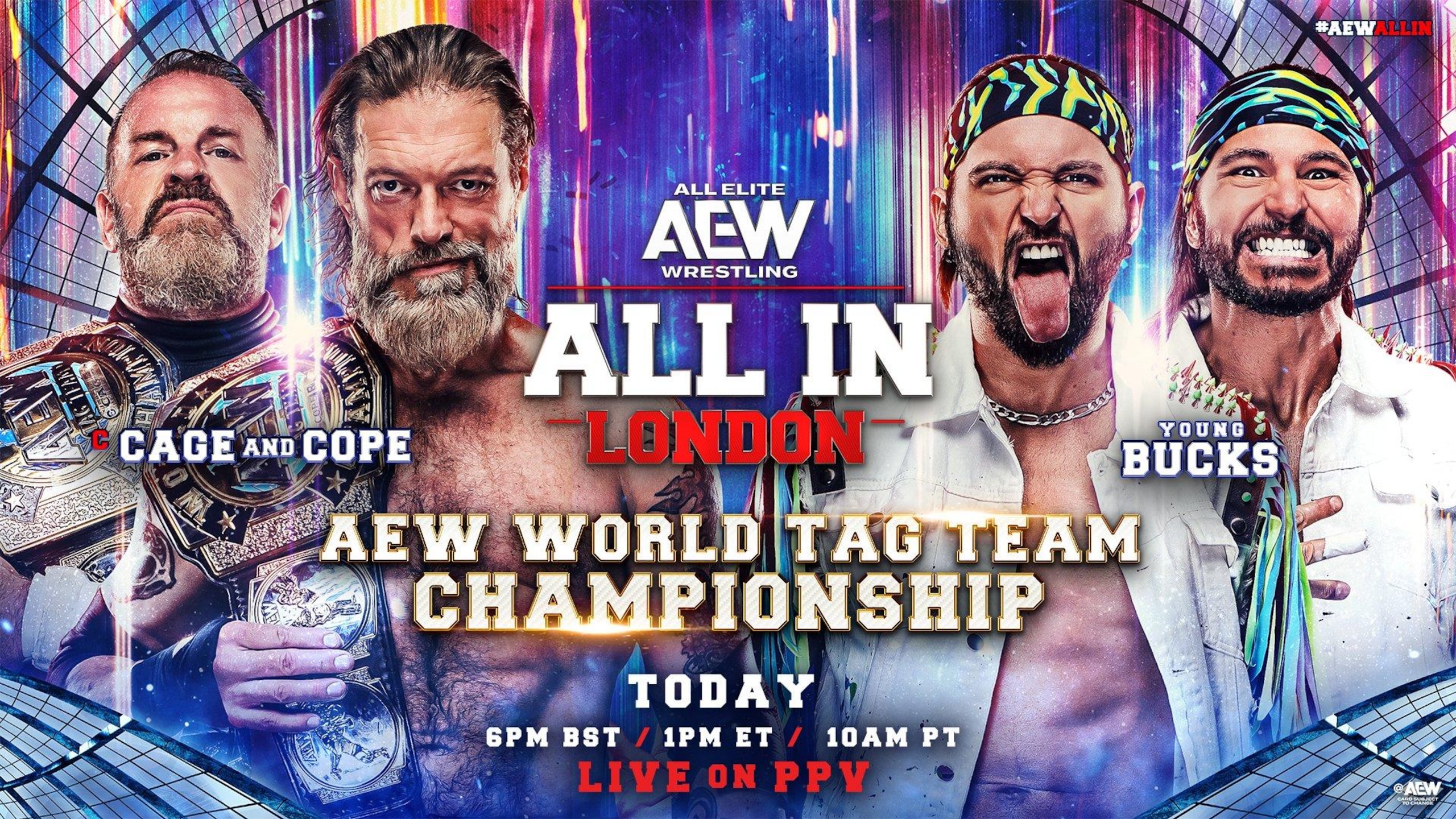 AEW - Cage and Cope vs. Young Bucks AEW - Cage and Cope vs. Young Bucks