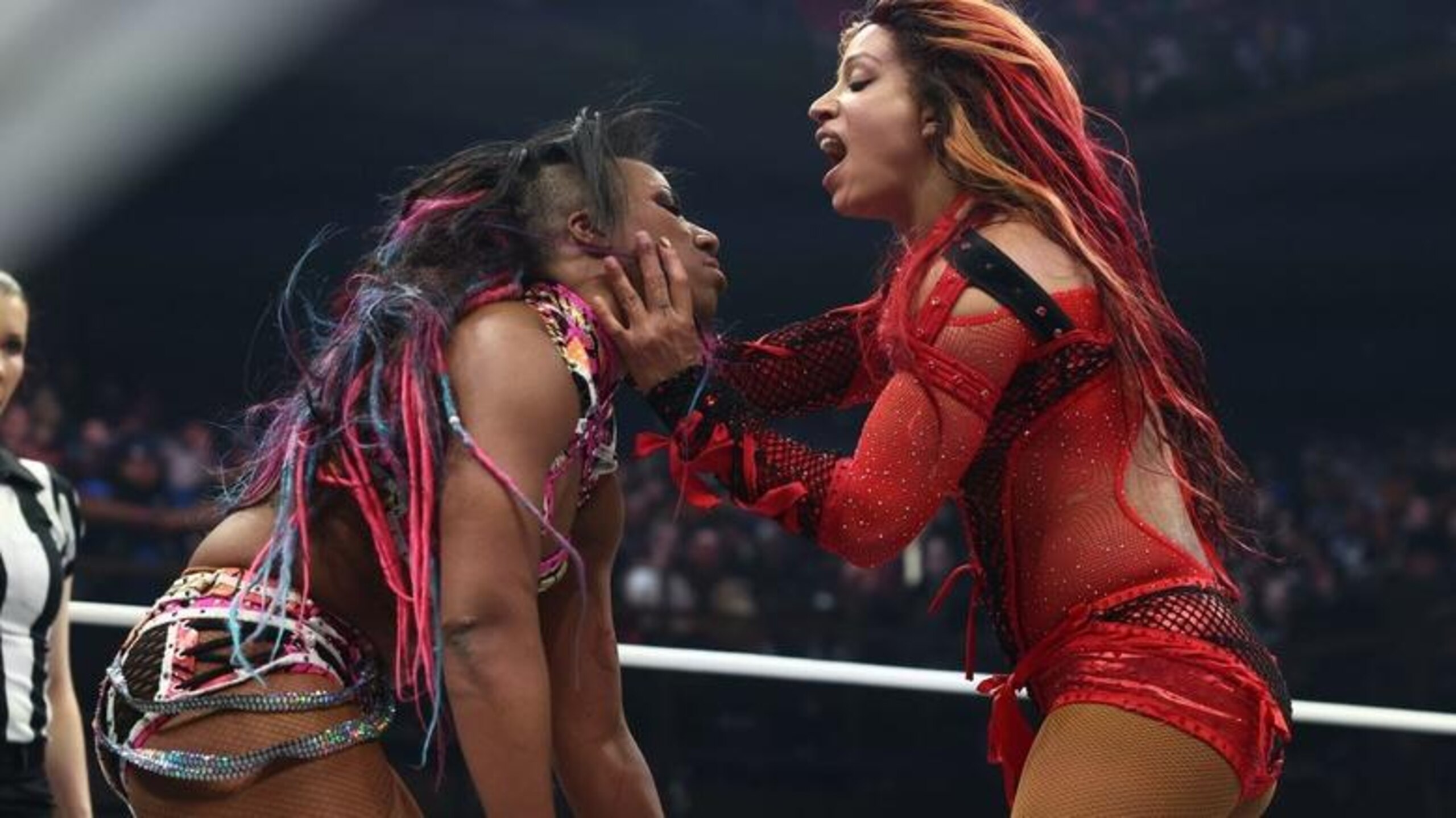 Mercedes Moné and Athena clashed for the 1st time on AEW television. Mercedes Moné and Athena clashed for the 1st time on AEW television.