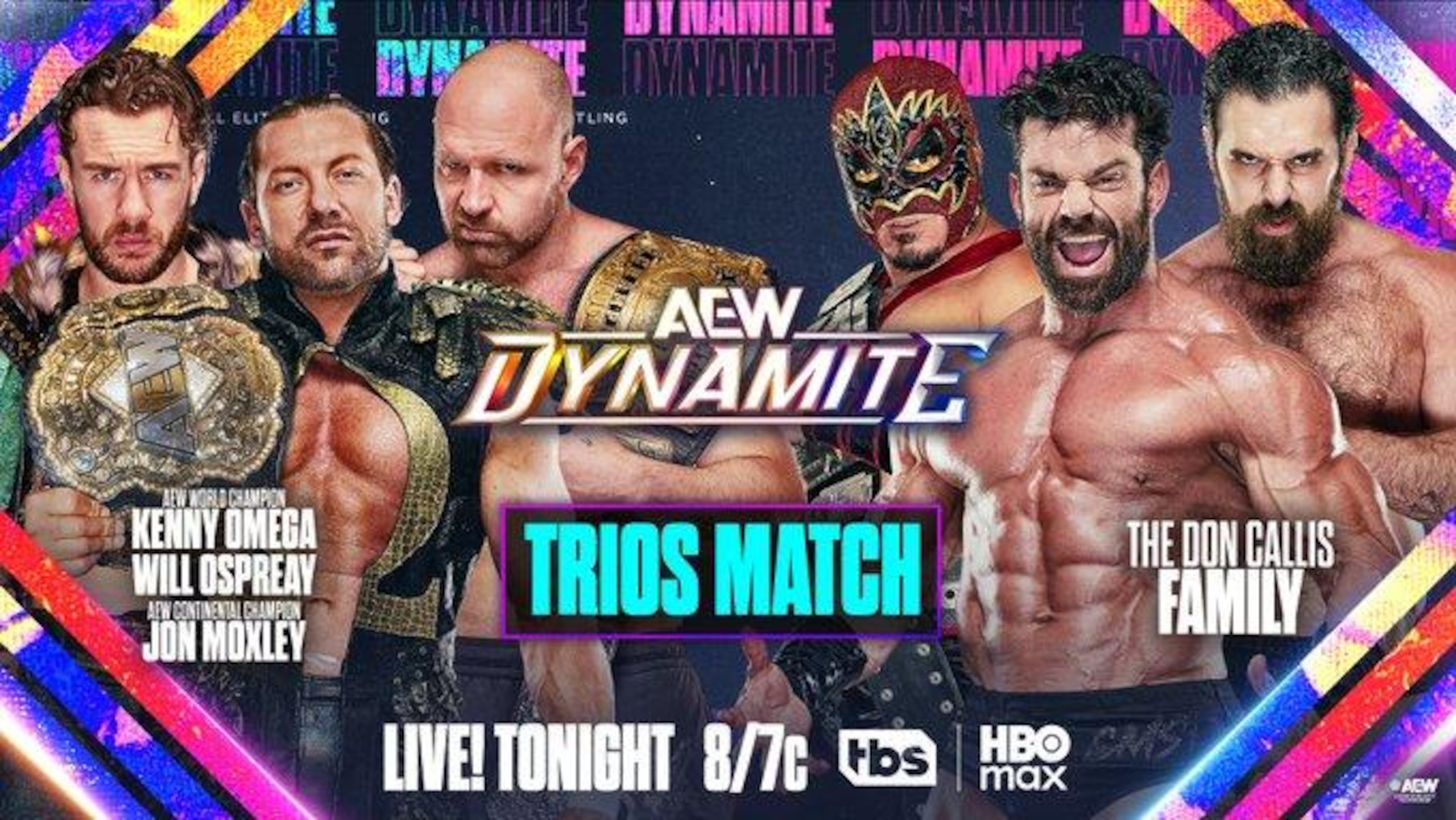 Will Ospreay Kenny Omega Jon Moxley AEW
