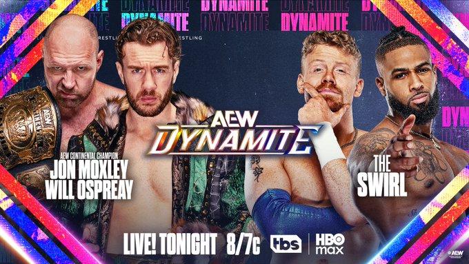 Jon Moxley Will Ospreay The Swirl AEW
