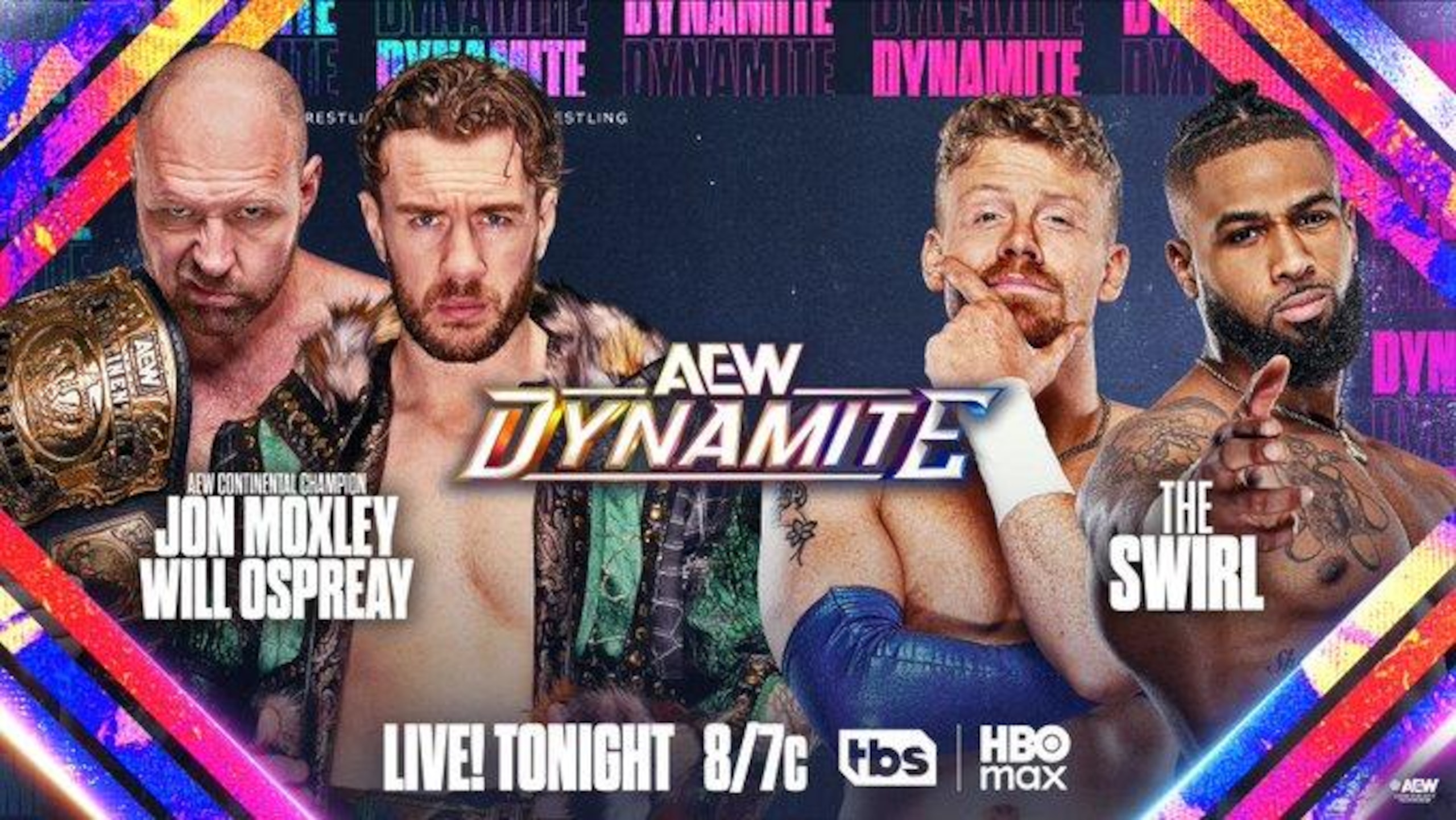 Jon Moxley Will Ospreay The Swirl AEW Jon Moxley Will Ospreay The Swirl AEW