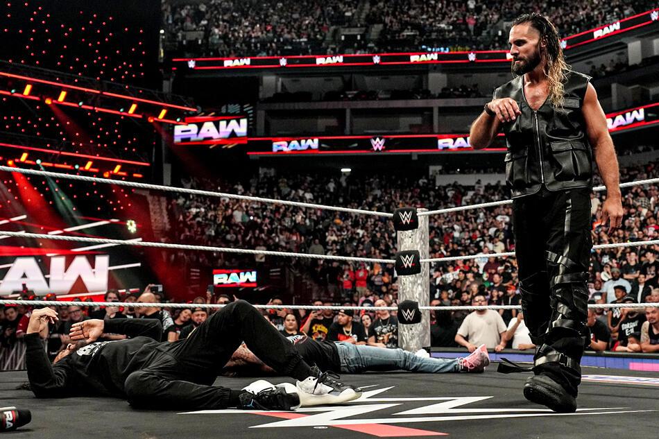 Seth Rollins delivered the final message before WrestleMania.
