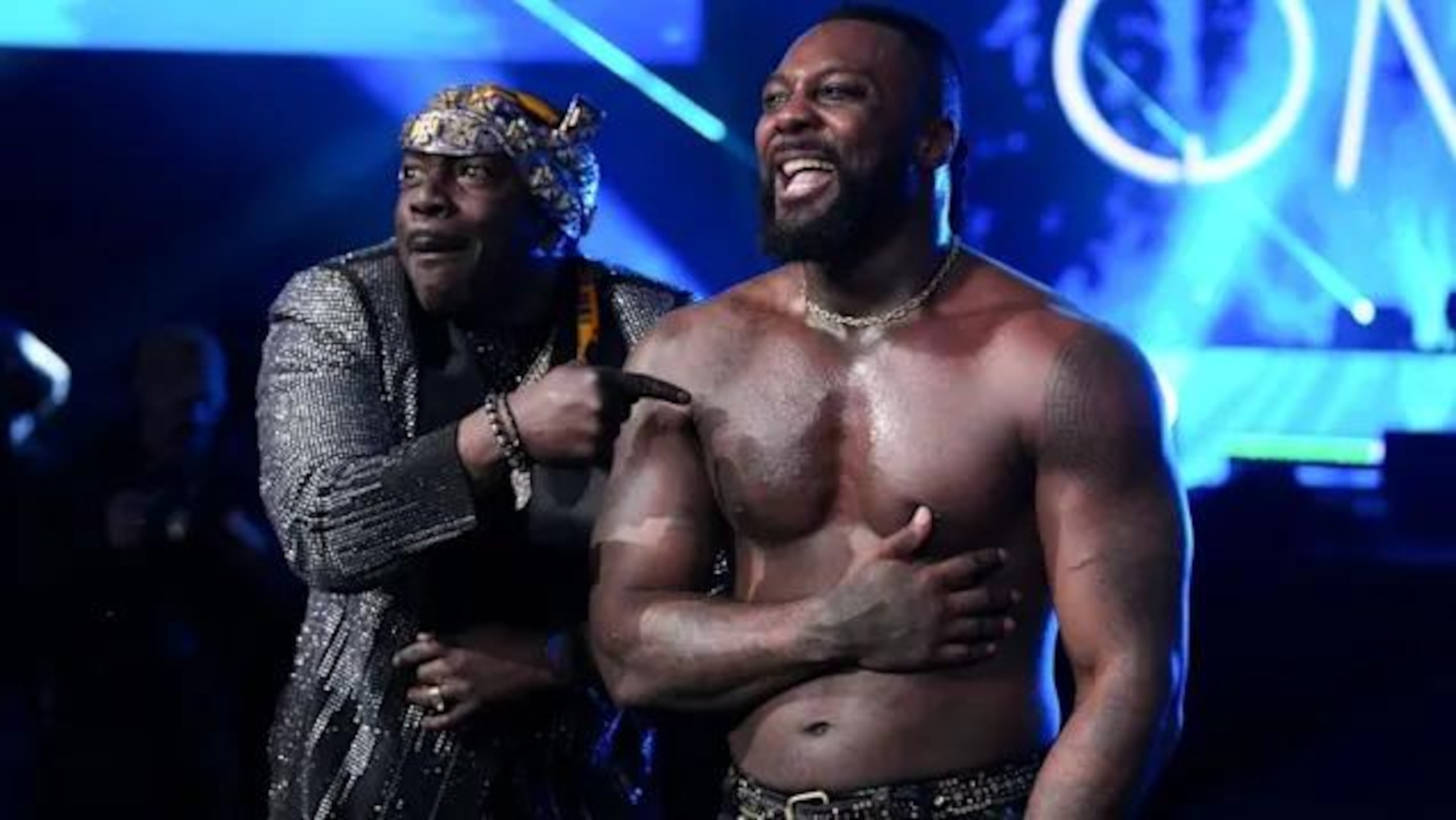 Swerve Strickland Prince Nana AEW