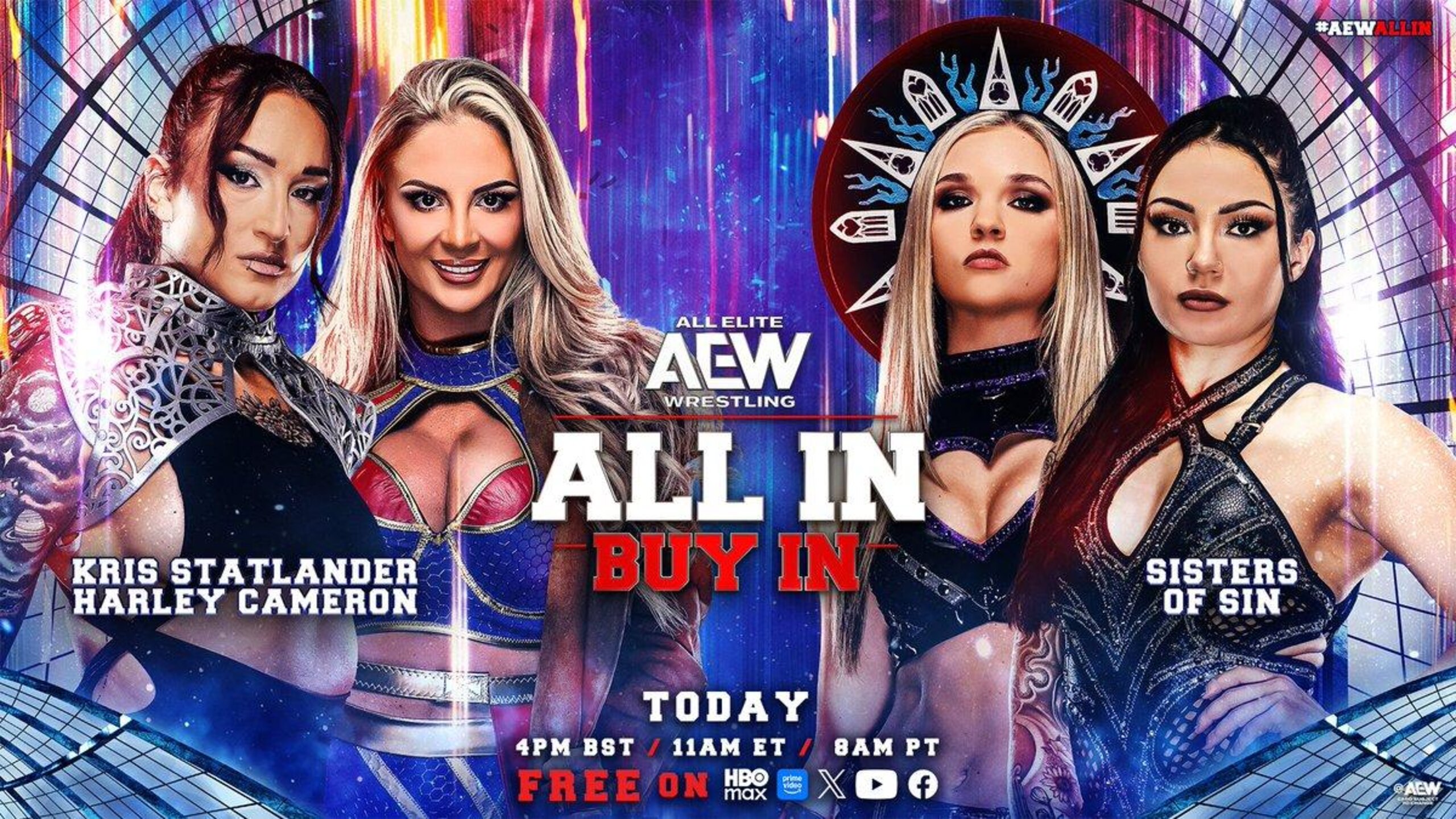 AEW - Kris Statlander and Harley Cameron vs. The Sisters of Sin AEW - Kris Statlander and Harley Cameron vs. The Sisters of Sin