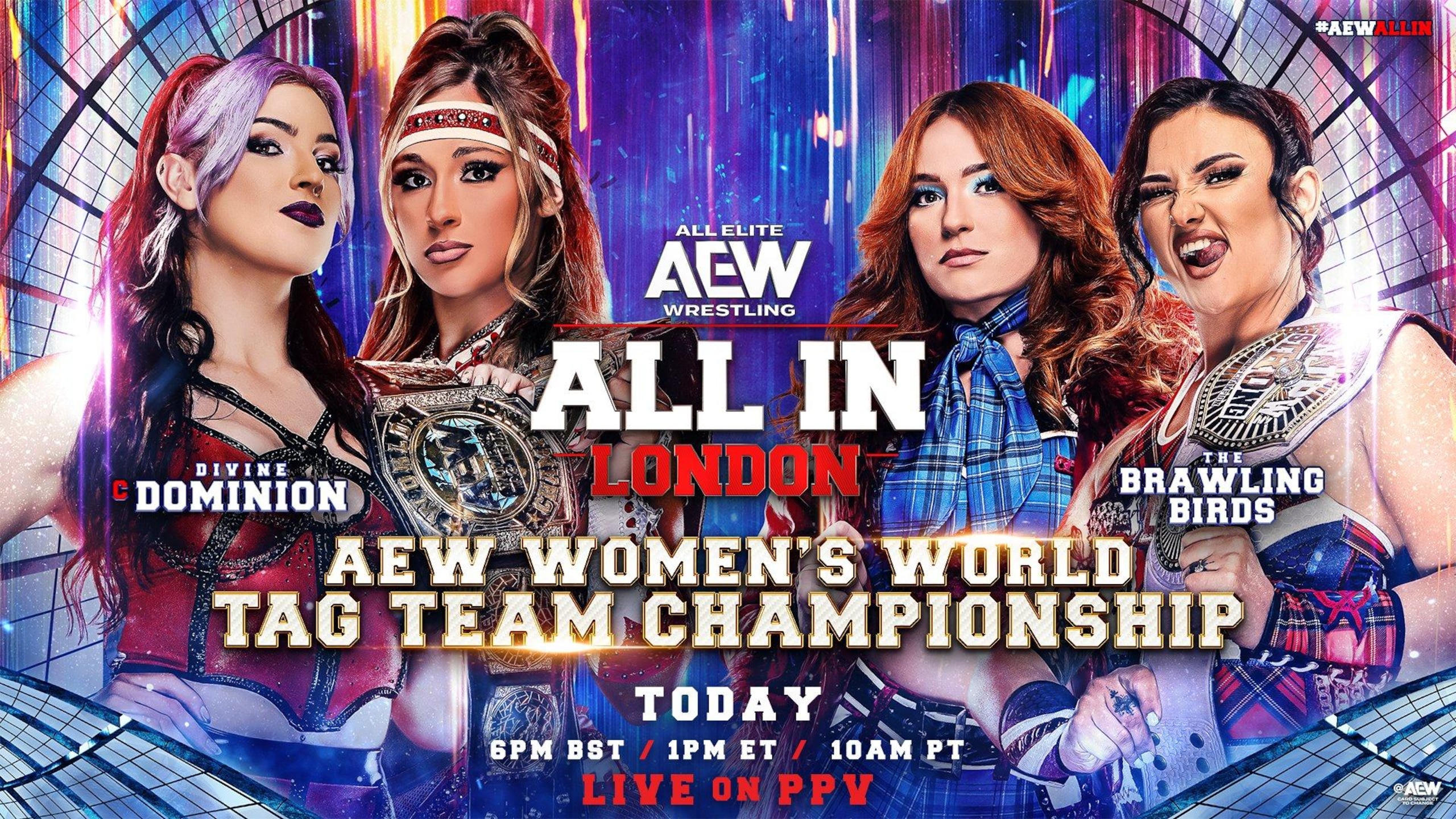 AEW - Divine Dominion vs. Brawling Birds AEW - Divine Dominion vs. Brawling Birds
